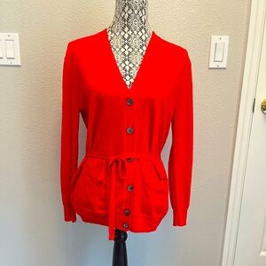 J Crew 100% Merino Wool Cardigan size XS